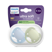 Šidítko Ultrasoft Premium 0-6 m 2 ks Philips Avent
