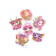 Dekorativní vinylové samolepky set Nebulous Stars