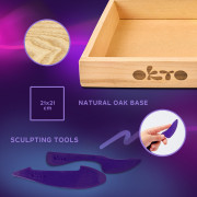 OKTO Modelování Malý svět v rámečku motiv "Netopýr"