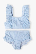 Plavky dívčí dvoudílné, Minoti, 14swim21 Modré proužky