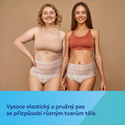 Jednorázové poporodní kalhotky s vložkou 2 v 1, 5 ks Canpol babies