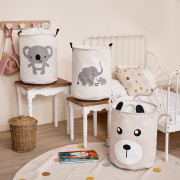 Koš na hračky bavlněný uzavíratelný 43 l Sipo