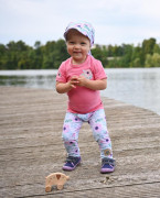 Kšiltovka tenká pirát TISK UV 50+ Outlast® moře