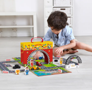 Závodní dráha v kufříku 34 ks