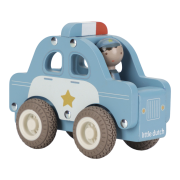 Policejní auto dřevěné Little Dutch