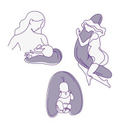 Kojící polštář elastický Träumeland