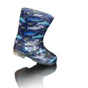 Holínky dětské PVC žralok Pidilidi