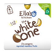 BIO White One Ovocné pyré s melounem (4 × 90 g) Ella's Kitchen