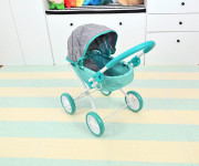 Dětský kočárek pro panenky Dori Prestige Milly Mally