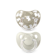 Dudlík anatomický silikon Wild & Free 18 m+ 2 ks Suavinex 