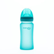 Láhev sklo, senzor, 240ml Everyday Baby