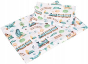 Suchý bazén Velvet béžový/růžové kuličky Infantilo