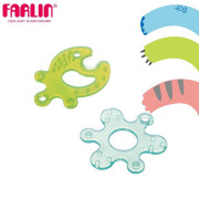 Kousátko silikonová sada kroužek a rybička Farlin