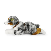 Plyšový pes australský ovčák ležící 61 cm ECO-FRIENDLY Rappa