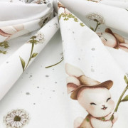 Prostěradlo do postýlky 120 x 60 cm, bavlna Miminu