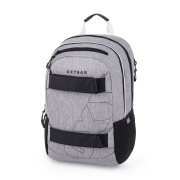 Studentský batoh + etue Oxy Sport Grey Melange