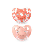 Dudlík anatomický silikon Wild & Free 18 m+ 2 ks Suavinex 