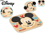 Mickey Mouse puzzle dřevěné 6 dílků 12 m+