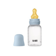 Antikoliková láhev s kaučukovým dudlíkem 150 ml Bibs