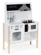Dřevěná dětská kuchyňka se světly a zvuky