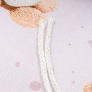 Mantinel do postýlky Love Teddy Bear pink New Baby