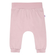 Kojenecké bavlněné tepláčky New Baby BrumBrum old pink