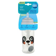 Lahev nevylévací sportovní se slámkou a závažím BabiesBoo 350 ml Canpol babies 