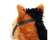 Houpací koník s melodií a šátkem Baby Mix Blesk