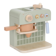 Kávovar na kapsle dřevěný Little Dutch