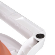 Dětská skládací cestovní vanička s odtokem růžová