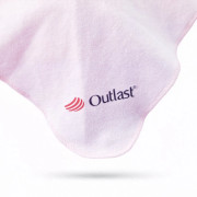 Šátek tenký kšilt Outlast® UV 50+ růžové baby/kytky Little Angel