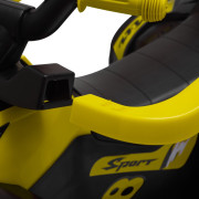 Dětské odrážedlo Baby Mix Mega Prime EVA s vodící tyčí 