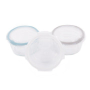 Skleněné misky s víčky B-Glass Bowls 280 ml Bo Jungle