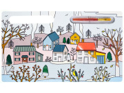 Malování vodou - Zima