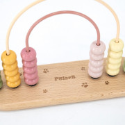 Dřevěné počítadlo pro nejmenší