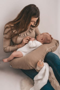 Mušelínový polohovací polštář MiniRelax 140 cm Babymatex