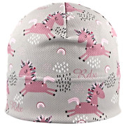 Funkční čepice Mikropolyester Jednorožec Růžová RDX