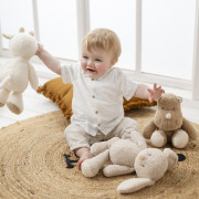 Hračka plyšová Teddy zajíček 34 cm Nattou