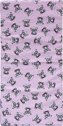 Molitanová matrace do postýlky 120 x 60 x 6 cm vzor Alpaka, barevná Scarlett 