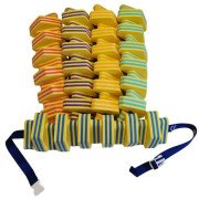 Pěnový plavecký pás 1 300 mm žlutý celopruh Matuška Dena