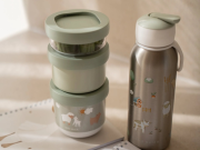 Kelímky na svačinu stohovací 3 ks Farma Little Dutch