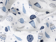 Bavlněný mantinel do postýlky Bump Air Design 180 cm Babymatex