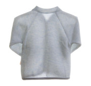 Kabátek svetrovina bez kapuce MKcool Modrý