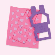 Play-Doh Barbie vlasy a srdce