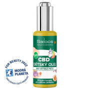 CBD Bio dětský olej 50 ml Saloos