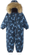 Dětský zimní overal s membránou Reima Lappi - Navy