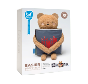 Medvídek plyšový s knížkou Snuggle Bear Taf Toys