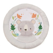 Deka hrací s hrazdičkou Cozyplay Light Grey Kinderkraft