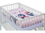 Dětská postýlka s kompletní výbavou, 120 x 60 cm, Pimpi Scarlett