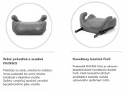 Podsedák BabyAuto NAUNA i-size 125-150 